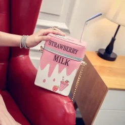 Strawberry Milk Handbag