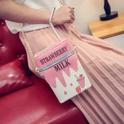 Strawberry Milk Handbag