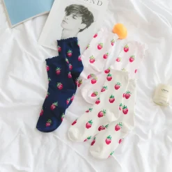 Strawberry Milk Socks