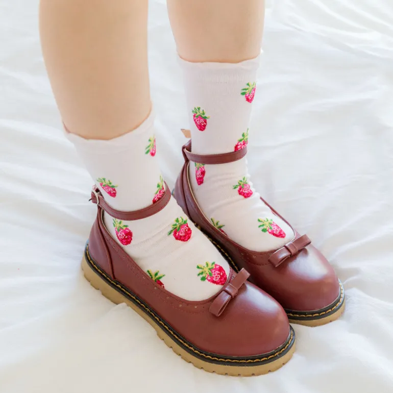 Strawberry Milk Socks