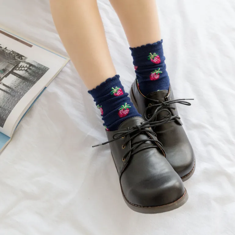 Strawberry Milk Socks
