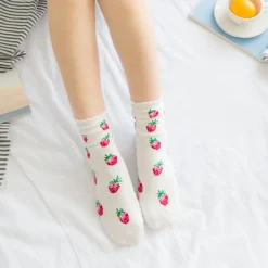 Strawberry Milk Socks