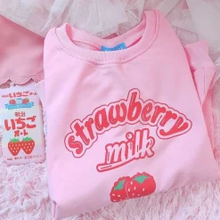 Strawberry Milk Sweatshirt