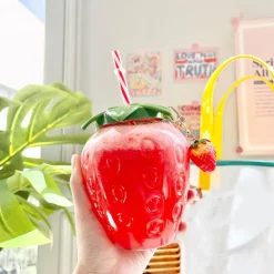 Strawberry Shaped Water Bottle