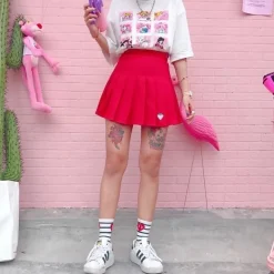 Strawberry Tennis Skirt