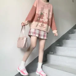 Strawbunny Knit Pullover