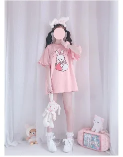 Strawbunny Oversized Tee