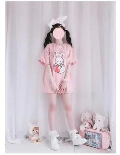 Strawbunny Oversized Tee