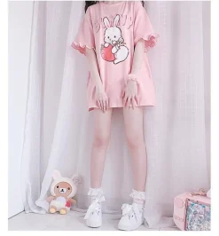 Strawbunny Oversized Tee