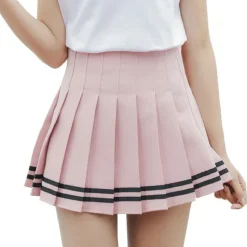 Striped Tennis Skirt