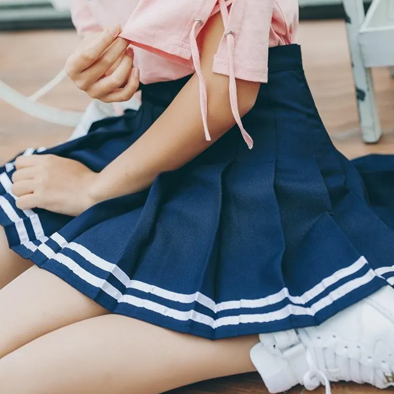 Striped Tennis Skirt