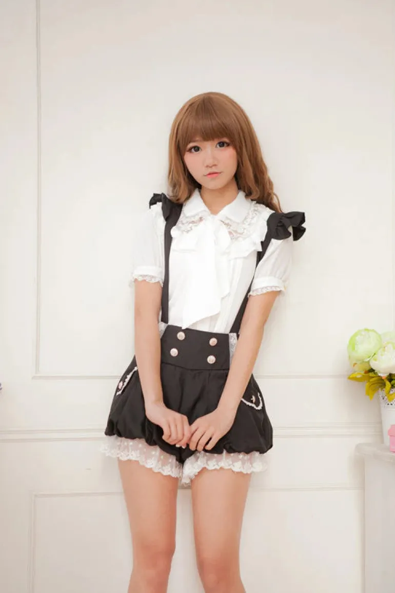 Suspender Bloomer Shorts