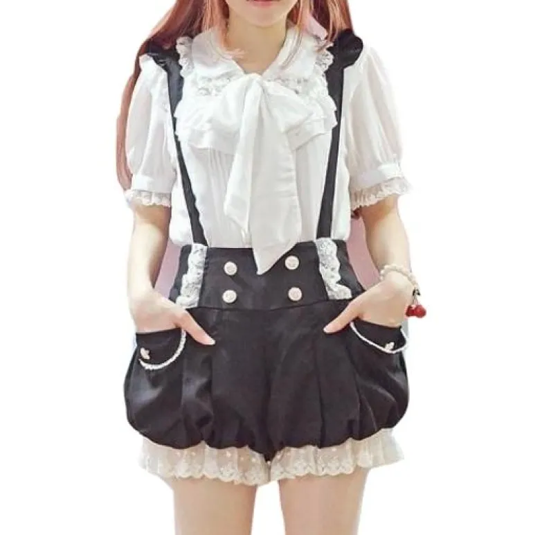 Suspender Bloomer Shorts