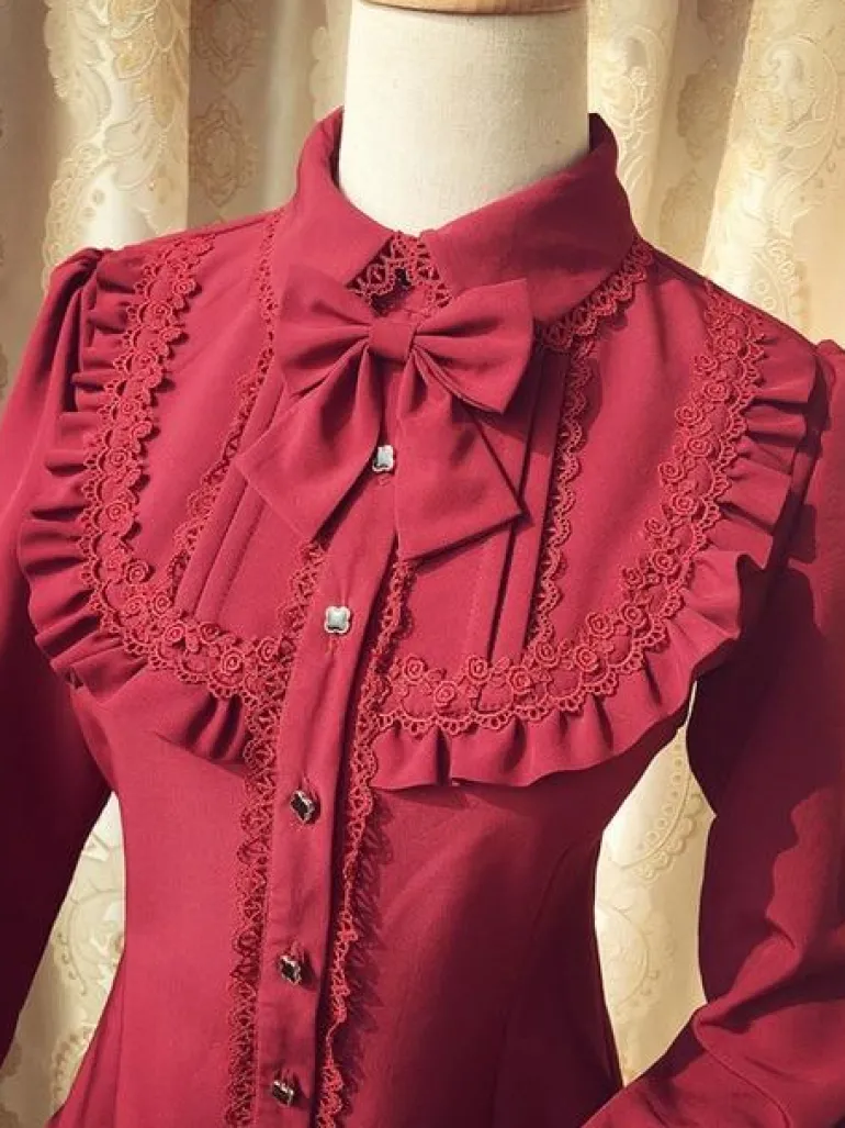 Sweet Collared Blouse