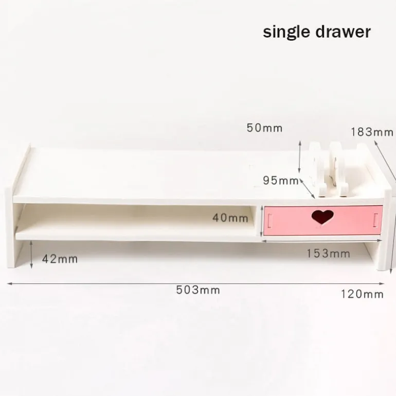 Sweet Heart Pink Storage Rack