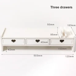 Sweet Heart Pink Storage Rack