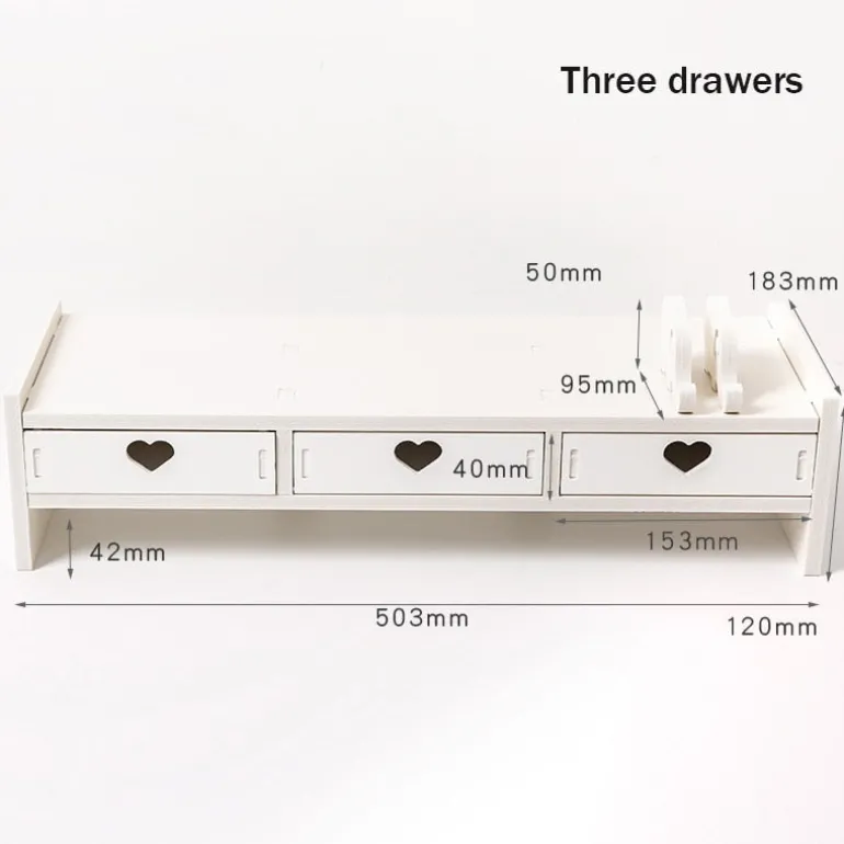 Sweet Heart Pink Storage Rack