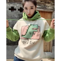 Sweet Japanese Dino Hoodie