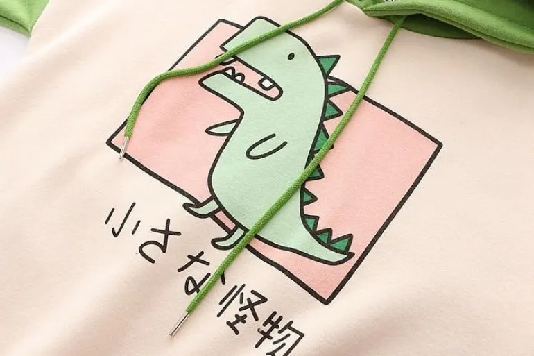 Sweet Japanese Dino Hoodie