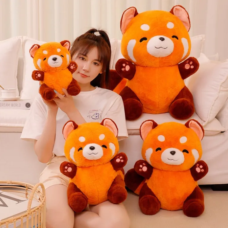 Sweet Kawaii Red Panda Plush