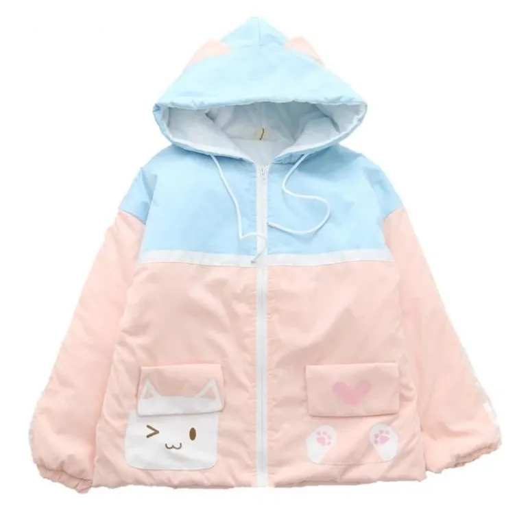 Sweet Kitten Windbreaker