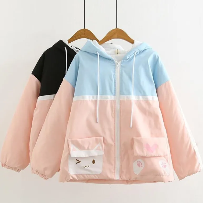 Sweet Kitten Windbreaker