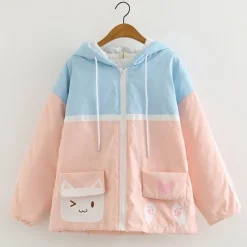Sweet Kitten Windbreaker