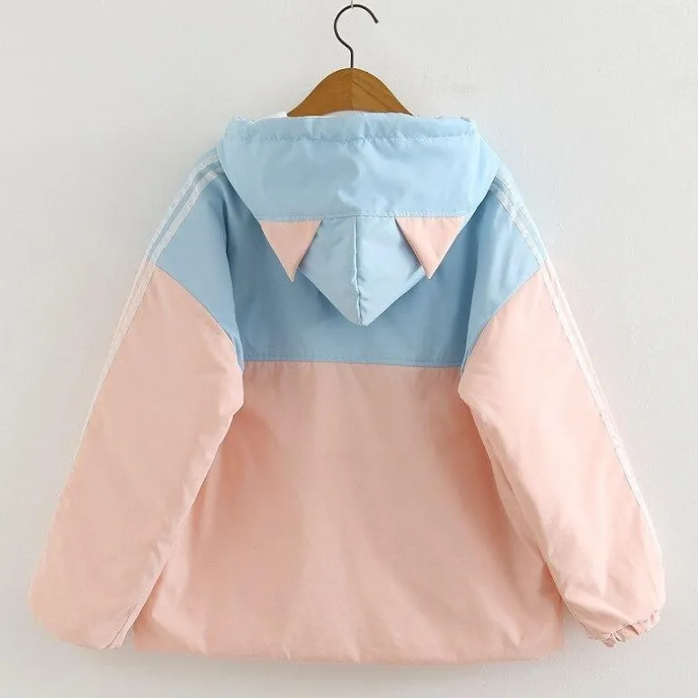 Sweet Kitten Windbreaker