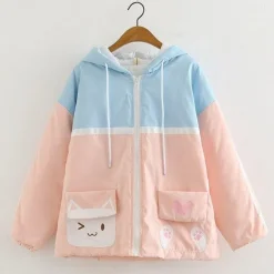 Sweet Kitten Windbreaker