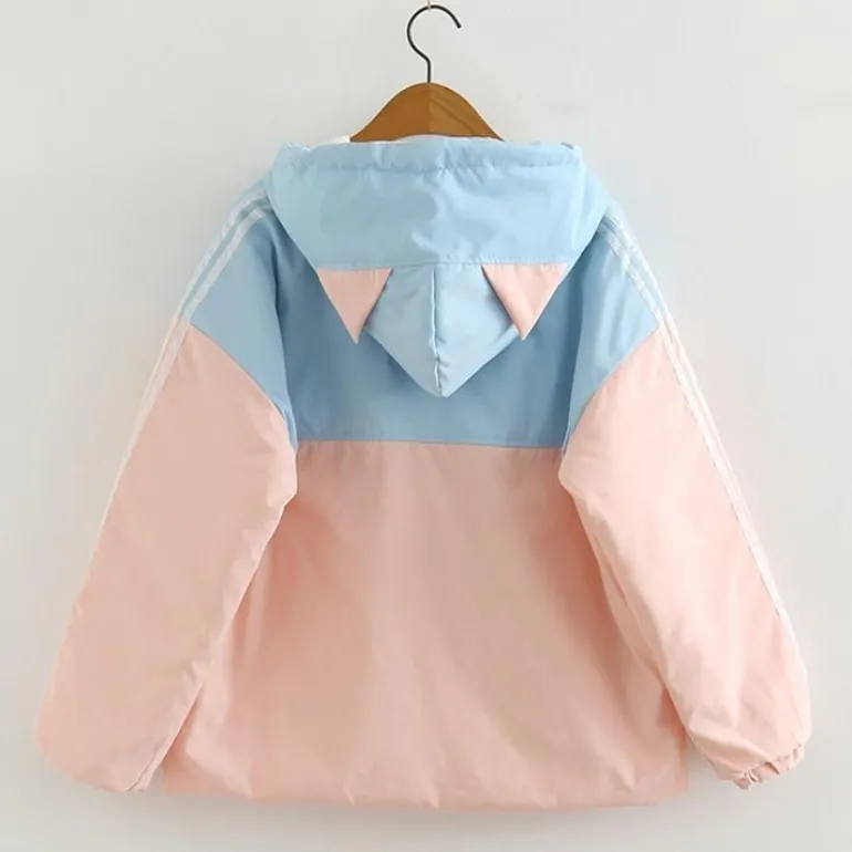 Sweet Kitten Windbreaker