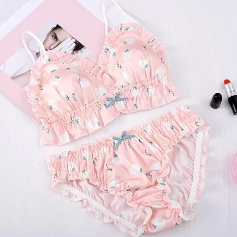 Sweet Peach Lingerie Set