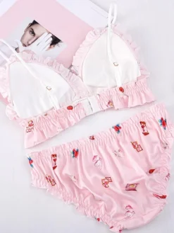 Sweet Peach Lingerie Set