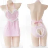 Sweet Peekaboo Apron Dress