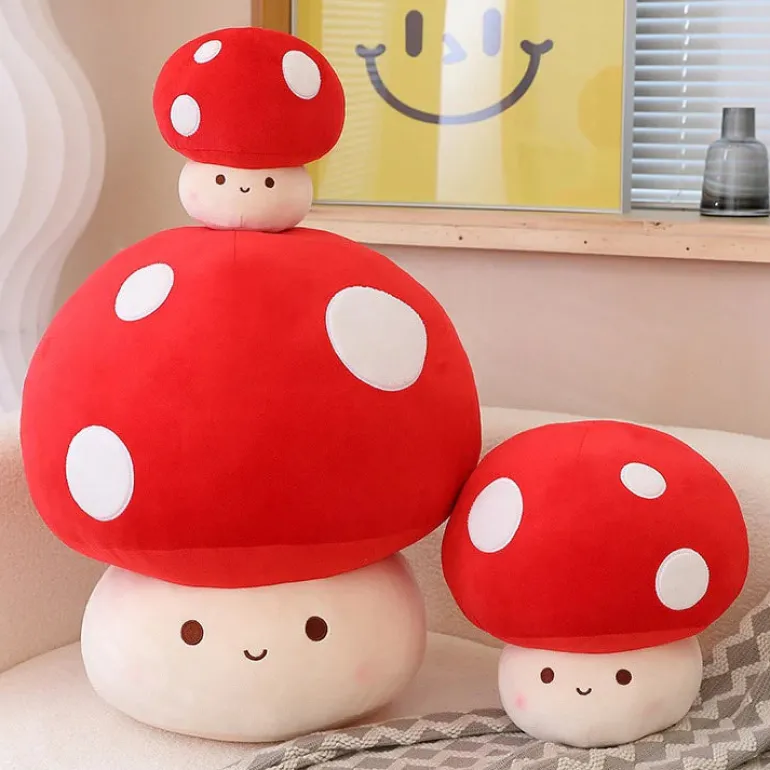 Sweet Toadstool Mushroom Plush