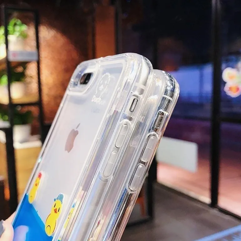 Swimming Duck iPhone Case