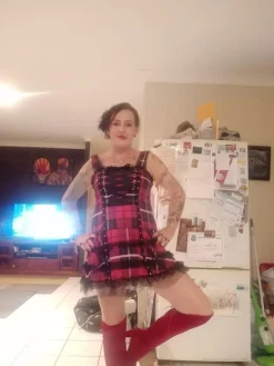 Tartan Pinup Dress