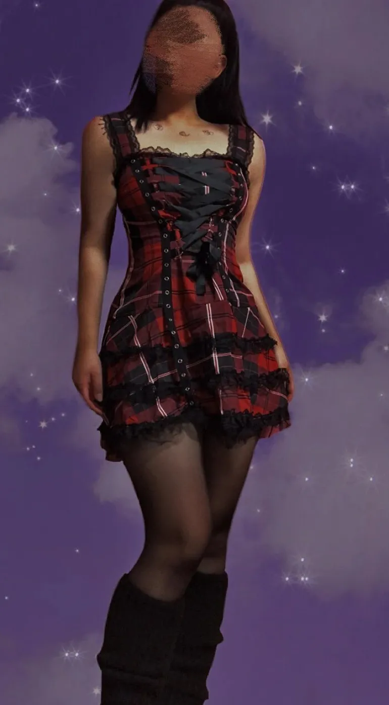 Tartan Pinup Dress