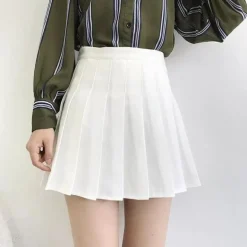Tartan Plaid School Girl Skirt