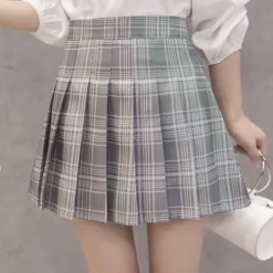 Tartan Plaid School Girl Skirt