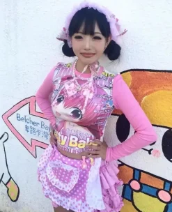 Tasty Babe Manga Long Sleeve Tee