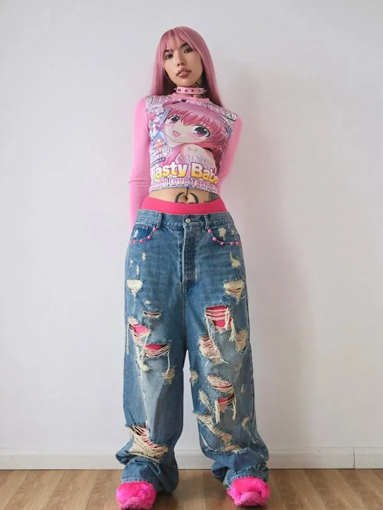 Tasty Babe Manga Long Sleeve Tee