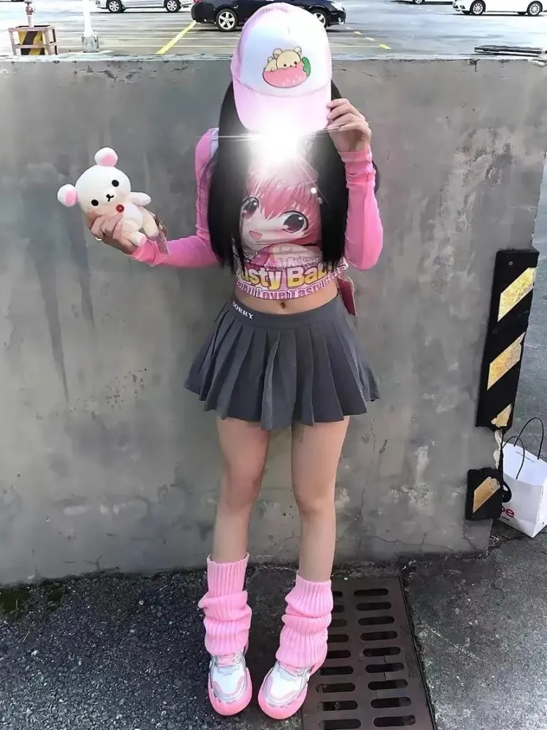 Tasty Babe Manga Long Sleeve Tee