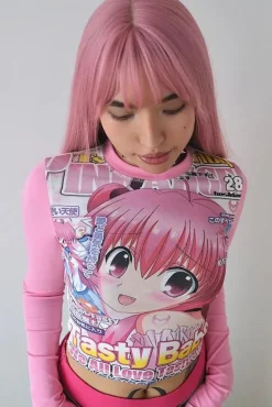 Tasty Babe Manga Long Sleeve Tee