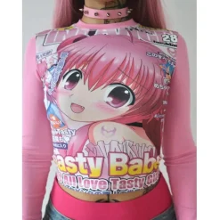 Tasty Babe Manga Long Sleeve Tee