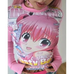 Tasty Babe Manga Long Sleeve Tee