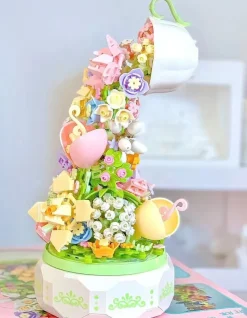 Teacup Cascade Building Block Set