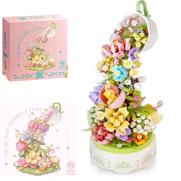 Teacup Cascade Building Block Set