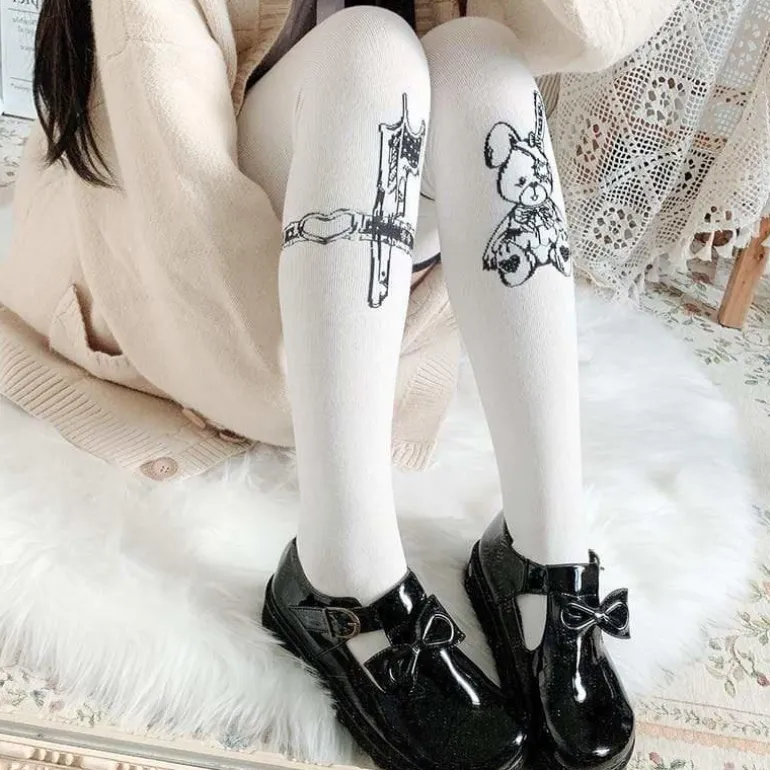 Teddy Bear Blade Stockings