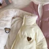 Teddy Bear Love Double Sided Coat