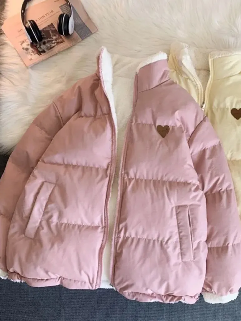 Teddy Bear Love Double Sided Coat